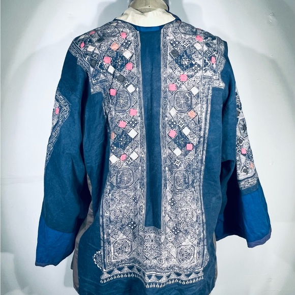 Magnolia Pearl Taj Appliqué Kimono NWT O/S - Picture 1 of 9